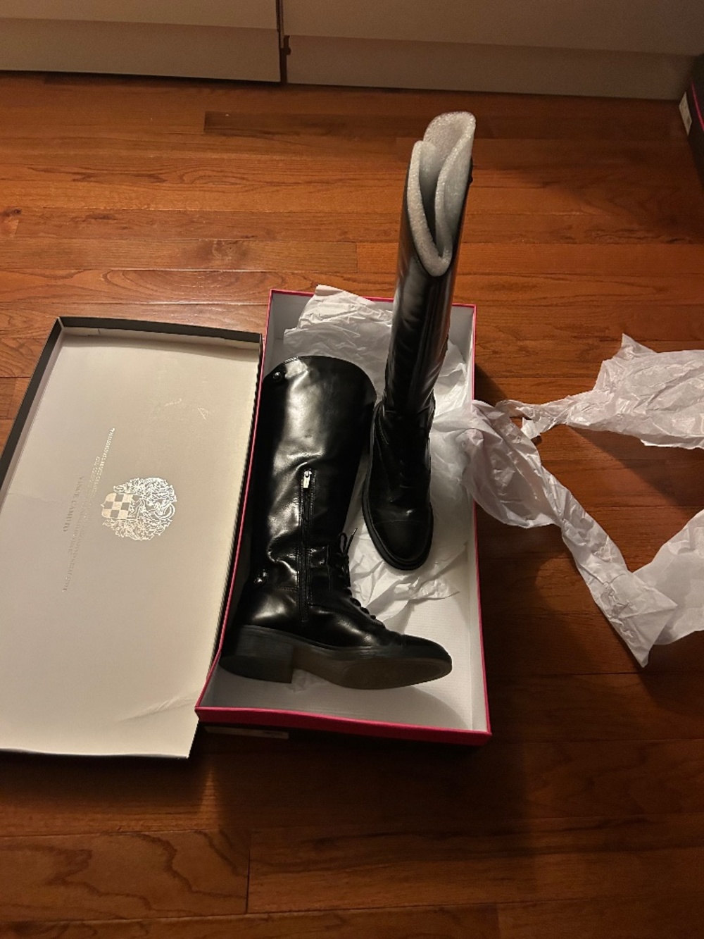 Vince Camino tall leather riding boots 8.5